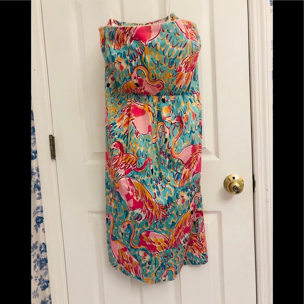 Lilly Pulitzer strapless dress size 12